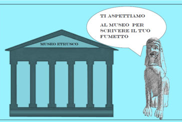 A Chiusi un interessante connubio fra etruschi di Porsenna e Fumetto