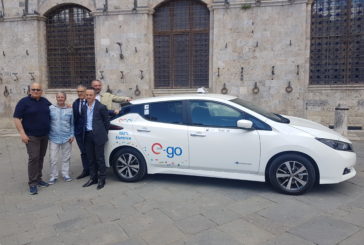 A Siena arriva il primo taxi completamente elettrico