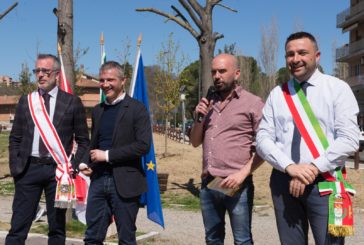 Chiusi, inaugurate le opere pubbliche in Via Oslavia e Piazza XXVI Giugno