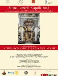 “La chiesa di San Vigilio a Siena” il libro si presenta all’Università di Siena