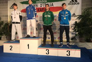 Il karateka Cesare Banfi terzo agli Open d’Italia