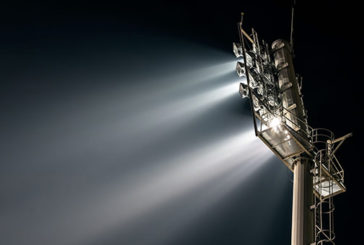 Stadio “Angeletti”: il 2 maggio l’inaugurazione dell’illuminazione a led