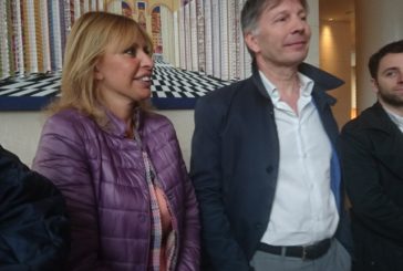 Alessandra Mussolini a sostegno di Luigi De Mossi sindaco