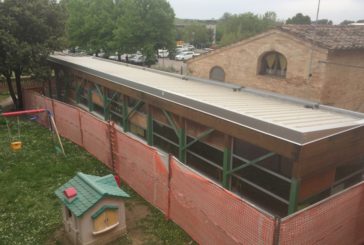 Un tetto nuovo per lo Spazio Gioco di Monteroni d’Arbia