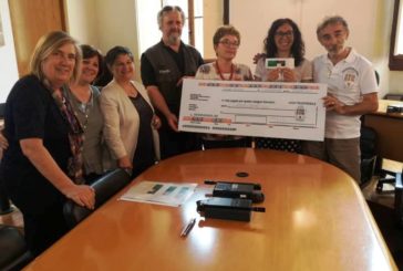 I Rioni per le scuole. Assegno donato all’IIS Roncalli