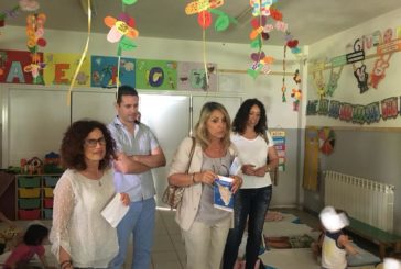 L’assessore Grieco in visita alle scuole di Torrita