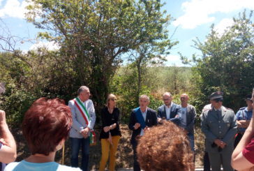 San Gimignano: inaugurato il marciapiede di Ranza