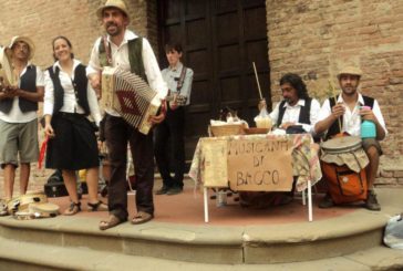 “I Musicanti di Bacco” e la Street Art alla notte bianca di Poggibonsi 