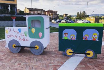 Monteriggioni: treno dei diritti dei bambini a Castellina Scalo