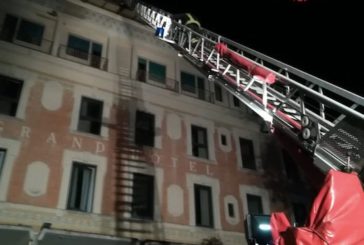Incendio al Grand Hotel di Chianciano