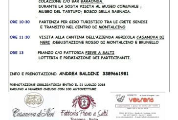 A Montalcino il primo raduno “Fiat 500 Club Italia” 