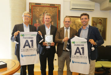 Il “Premio eccellenze banca Cras” alla squadra di volley