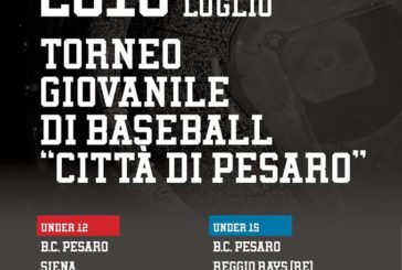 Baseball: l’U12 senese al Torneo di Pesaro
