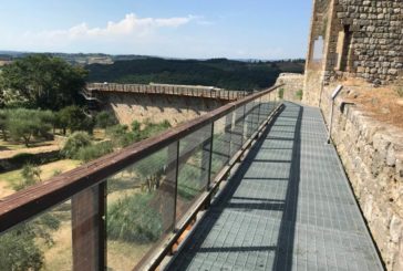Monteriggioni: riaperto il camminamento sud
