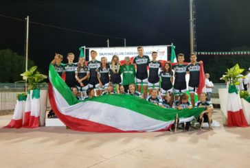 Pattinaggio corsa: Mens Sana prima gli Italiani su strada
