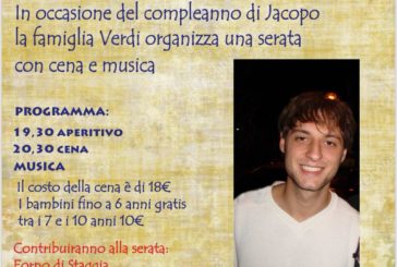 A Staggia c’è “Solidarietà in ricordo di Jacopo”
