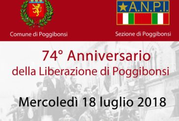 Poggibonsi ricorda il 74° anniversario della Liberazione