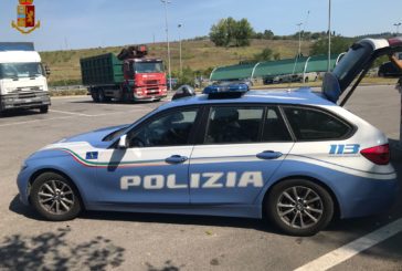 I camion nel mirino della Stradale