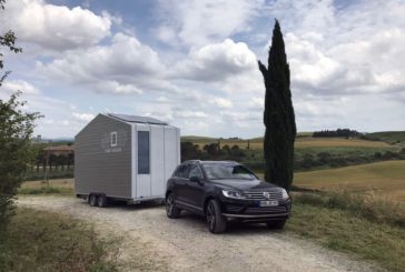Una “tiny house” in viaggio sulle strade della Toscana