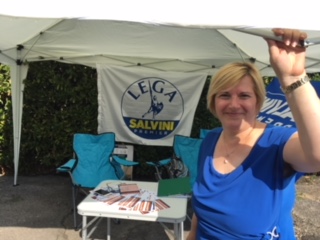 Gazebo della Lega ancora in piazza in Valdichiana