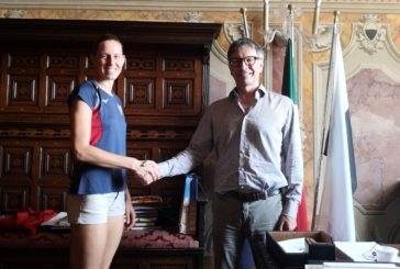 Il sindaco De Mossi incontra Elena Vallortigara