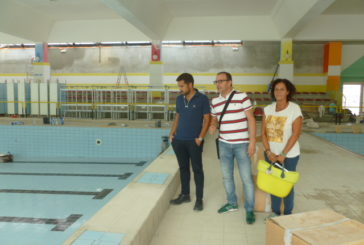 Buzzichelli e Michelotti visitano la piscina dell’Acquacalda