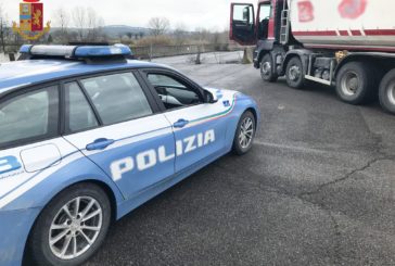 Tir e cisterne: controlli della Polstrada sull’Autopalio