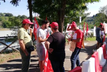 Volantinaggio dei lavoratori in somministrazione di Sei