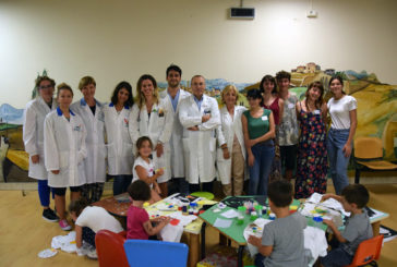 “Coloriamo l’estate”, al via l’art therapy per i piccoli pazienti delle Scotte