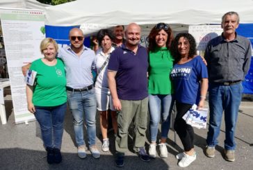 La Lega Valdichiana presente con un gazebo alla fiera al Ponte