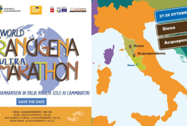 La World Francigena Ultramarathon spostata al 27 ottobre