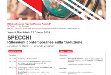 Festival Specchi: riflessioni contemporanee sulla traduzione