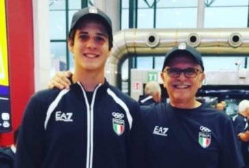 Il giovane arciere Federico Fabrizzi alle Olimpiadi in Argentina