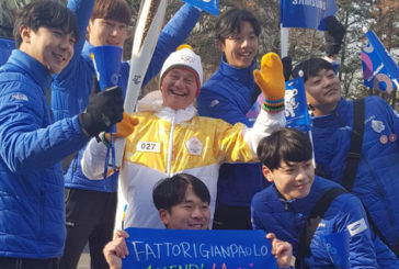 Gianpaolo Fattori e l’assessore Tirelli alla World Francigena Ultramarathon