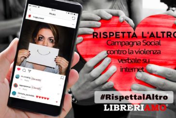 Libreriamo lancia la campagna #rispettalaltro contro haters sui social