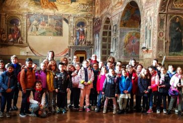 Gli alunni dell’elementare Pascoli in visita a Palazzo Pubblico