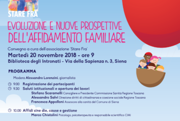 Presente e futuro dell’affido familiare in un convegno a Siena