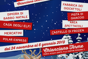 Chianciano inaugura il “Paese di Babbo Natale”