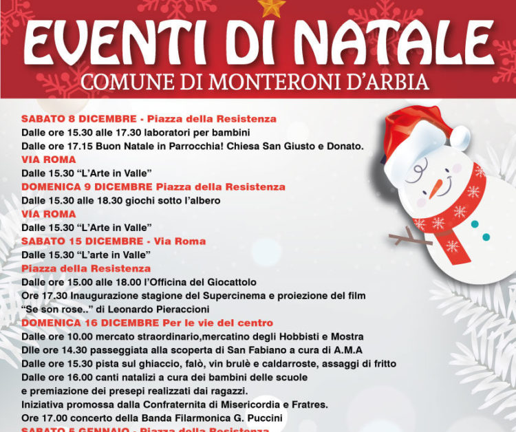 Eventi Di Natale.Un Fine Settimana Di Eventi In Piazza Per Aspettare Il Natale Il Cittadino Online