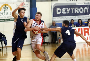 La Virtus perde a Cecina 66-62