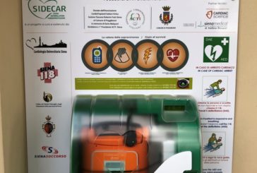 Poggibonsi sempre più cardioprotetta, all’Accabì defibrillatore dell’Acti Siena