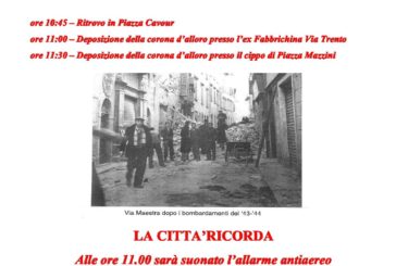 Poggibonsi, la città ricorda i 75 anni dai bombardamenti sulla città