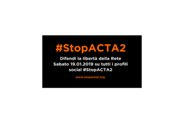 #StopACTA2, la normativa europea ammazzainternet