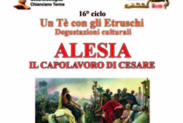 Ad “UN tè con gli etruschi” Mengoli parla di “Alesia: il capolavoro di Cesare”
