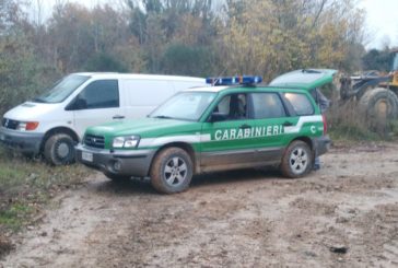 I Carabinieri Forestali sequestrano un cantiere edile a San Gimignano