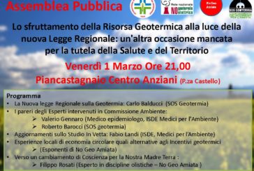 Geotermia e legge regionale: se ne parla a Piancastagnaio