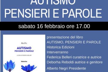 Autismo Pensieri e Parole: il libro si presenta alla Mondadori