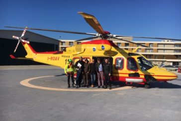 Lavori all’eliporto delle Scotte: Pegaso atterra alla caserma Bandini