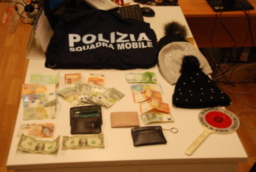 Denunciate due borseggiatrici beccate dalla Polizia
