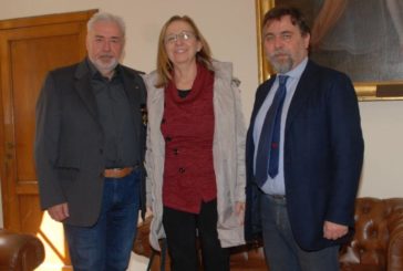 Claudia Loi incontra il presidente Anps e il Questore di Siena